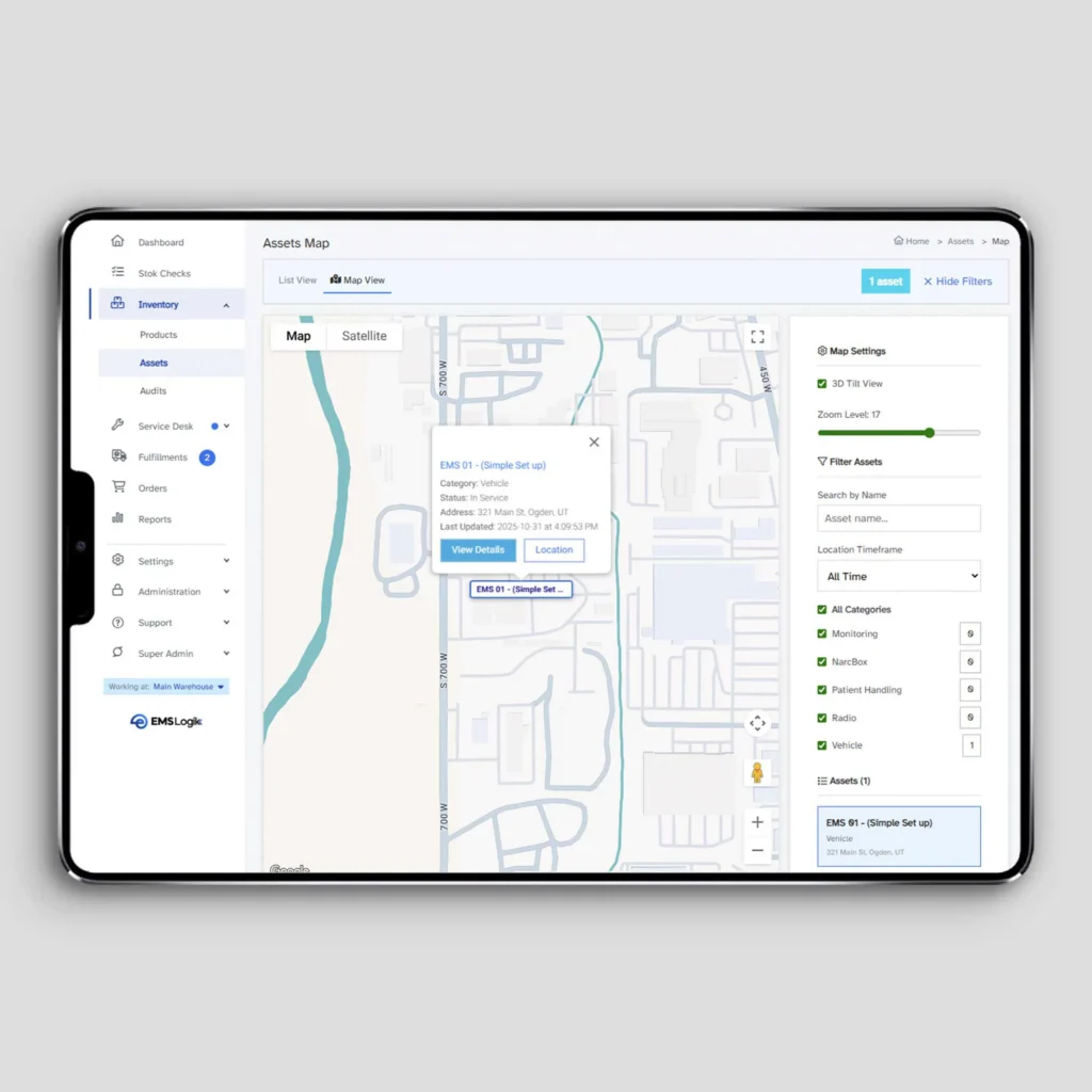 Asset and Equipment tracking