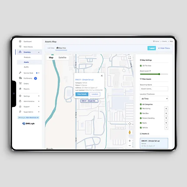 Asset tracking